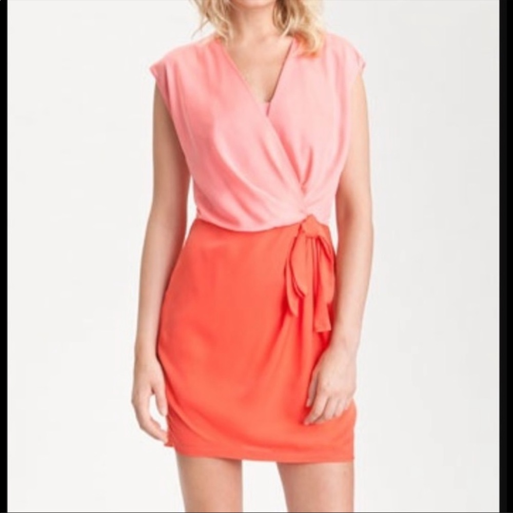 Heed faux wrap dress